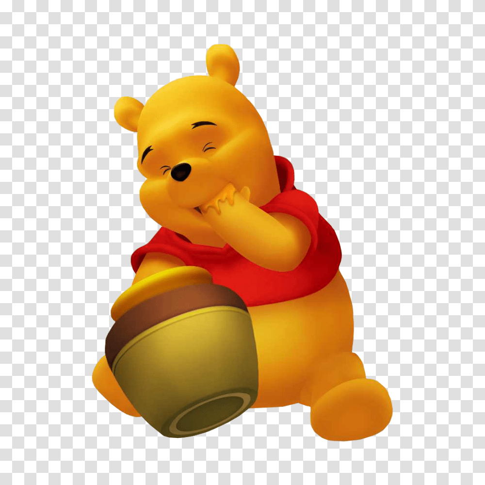 Winnie Pooh Kingdom Hearts Winnie The Pooh, Toy, Figurine, Inflatable, Food Transparent Png