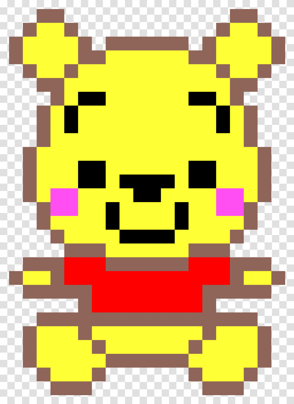 Winnie Pooh Pixel Art, Pac Man Transparent Png