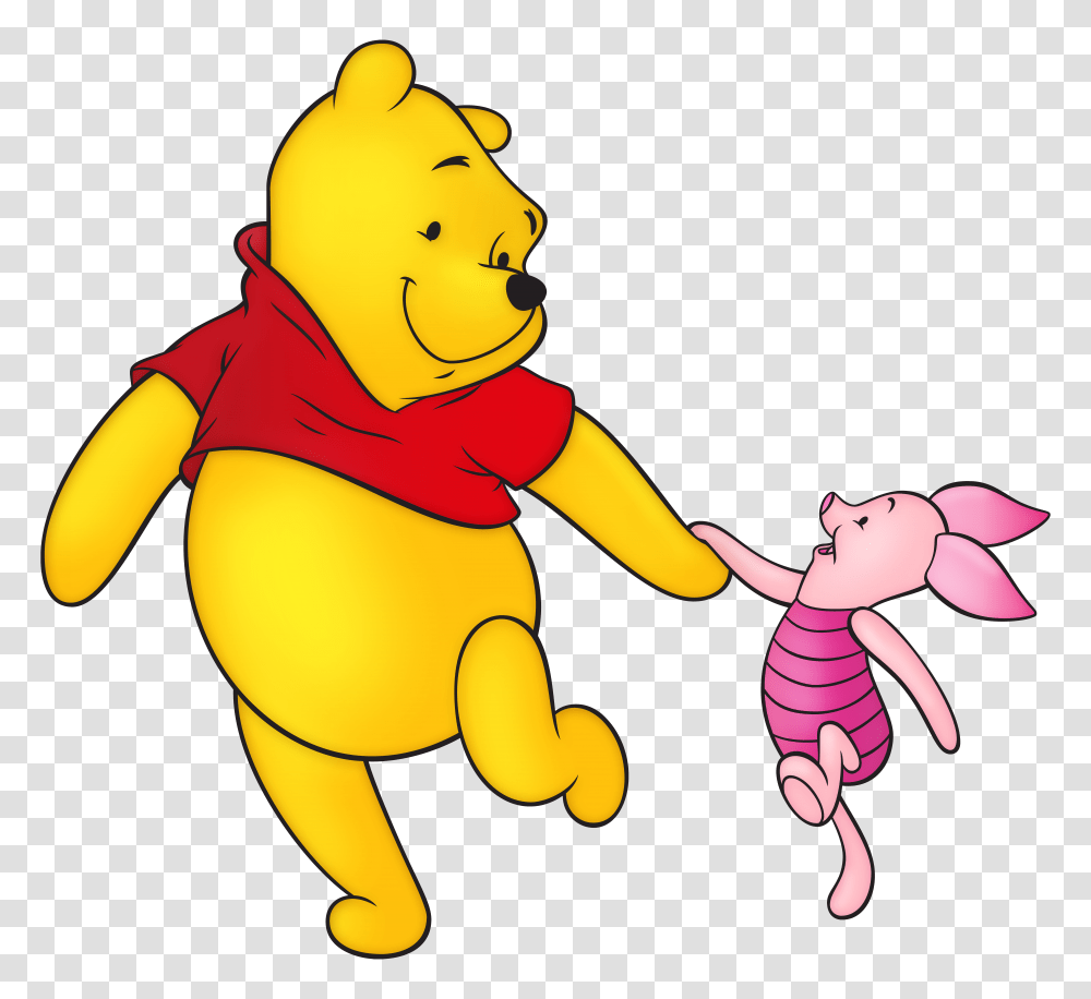 Winnie The Pooh And Piglet Free Clip Art Gallery Transparent Png