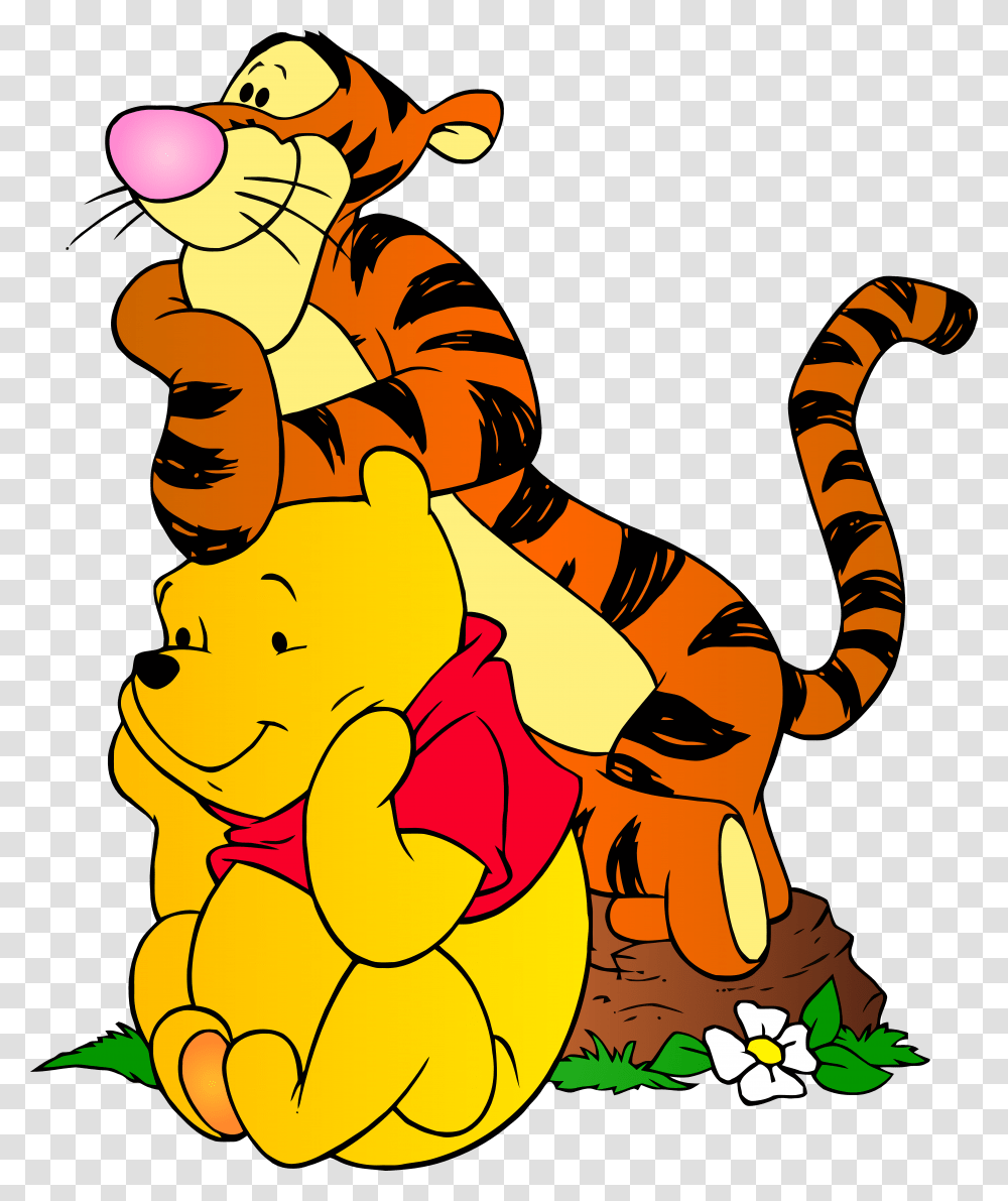 Winnie The Pooh And Tigger Clip Art, Person, Human, Photography Transparent Png