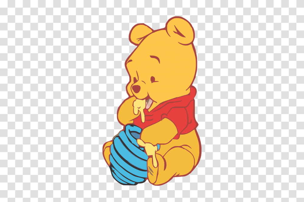 Winnie The Pooh, Baby, Newborn, Rattle Transparent Png