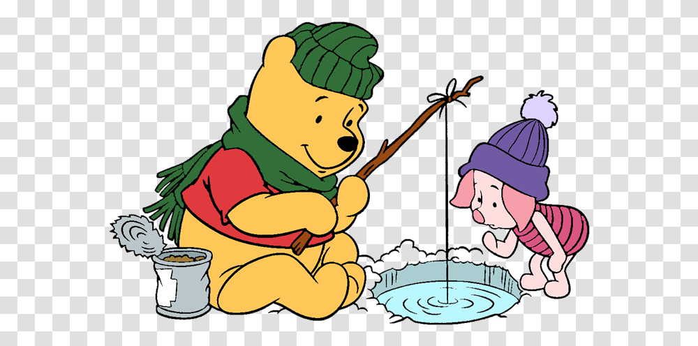 Winnie The Pooh Baby Shower Clipart Clip Art Bay Ice Fishing Clipart, Outdoors, Person, Water, Nature Transparent Png