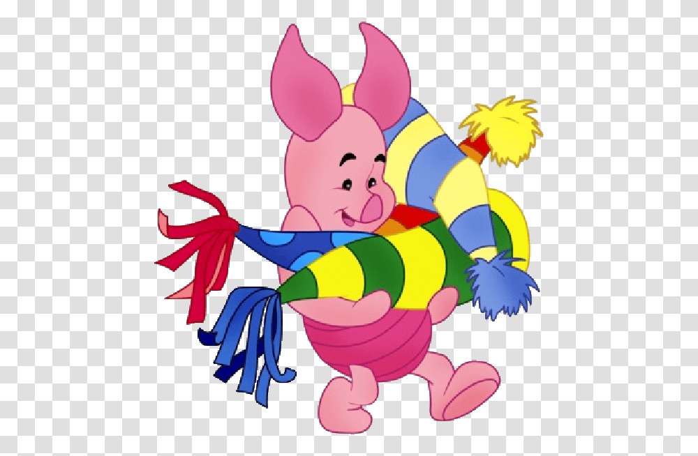 Winnie The Pooh Birthday, Pig, Mammal, Animal Transparent Png