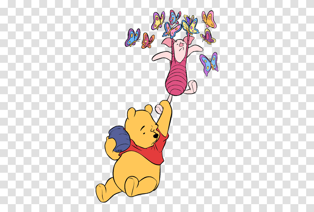 Winnie The Pooh Butterflies, Leisure Activities, Poster, Face Transparent Png