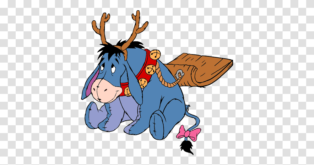 Winnie The Pooh Christmas Clip Art Disney Clip Art Galore, Wildlife, Animal, Mammal, Deer Transparent Png