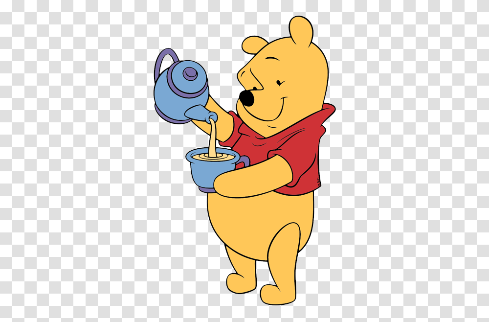 Winnie The Pooh Clip Art Disney Clip Art Galore, Beverage, Drink, Drinking, Washing Transparent Png