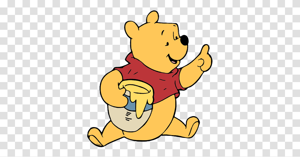 Winnie The Pooh Clip Art Disney Clip Art Galore, Eating, Food, Plush, Toy Transparent Png