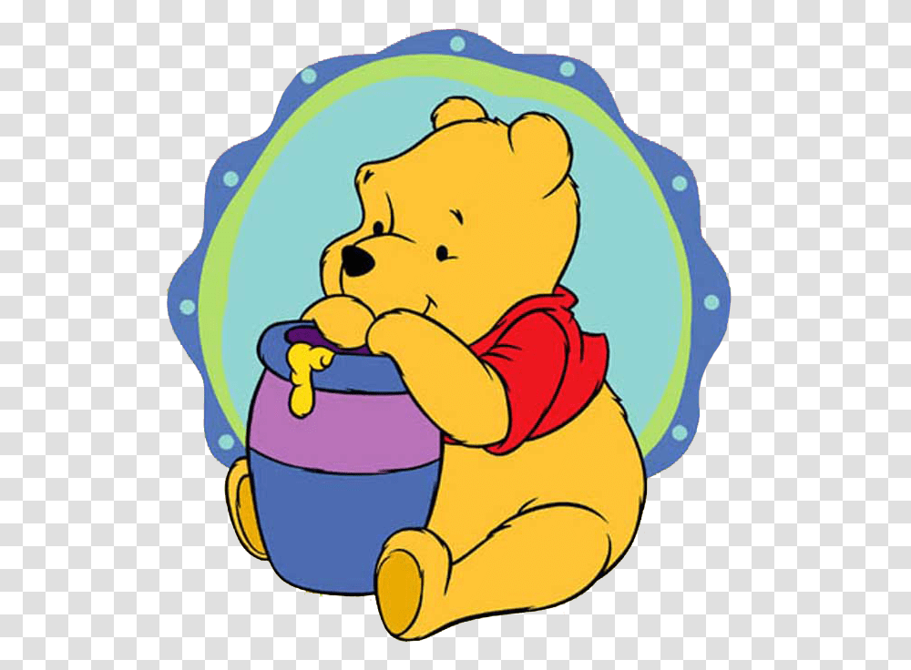 Winnie The Pooh Clip Art Winnie The Pooh And Honey Pot, Baby, Rattle Transparent Png