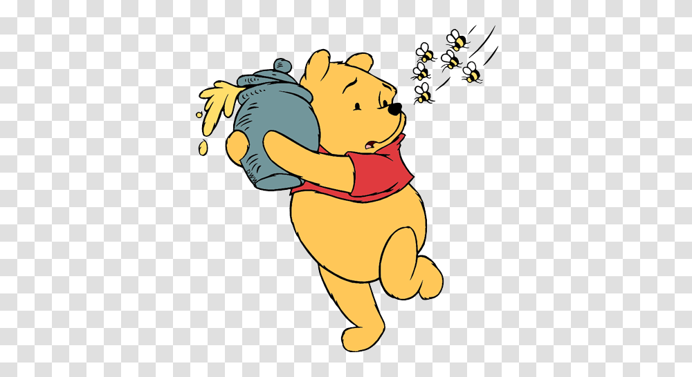 Winnie The Pooh Clipart Free Clipart, Leaf, Plant, Cupid Transparent Png