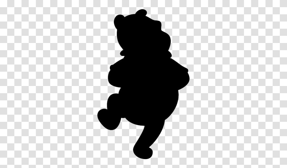 Winnie The Pooh Clipart Winnie The Pooh Illustration, Silhouette, Person, Human, Stencil Transparent Png