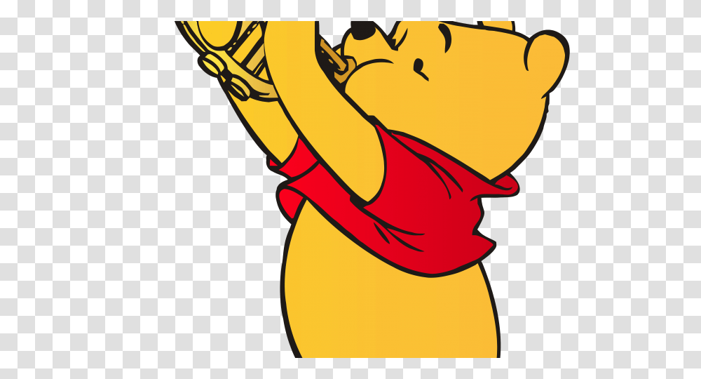 Winnie The Pooh Clipart Winny, Hand, Label Transparent Png