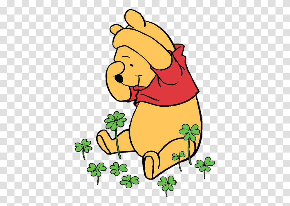 Winnie The Pooh Clover, Plant, Outdoors, Animal, Mammal Transparent Png