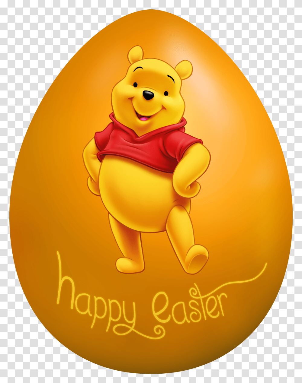 Winnie The Pooh Easter Free Happy Easter Winnie The Pooh Transparent Png