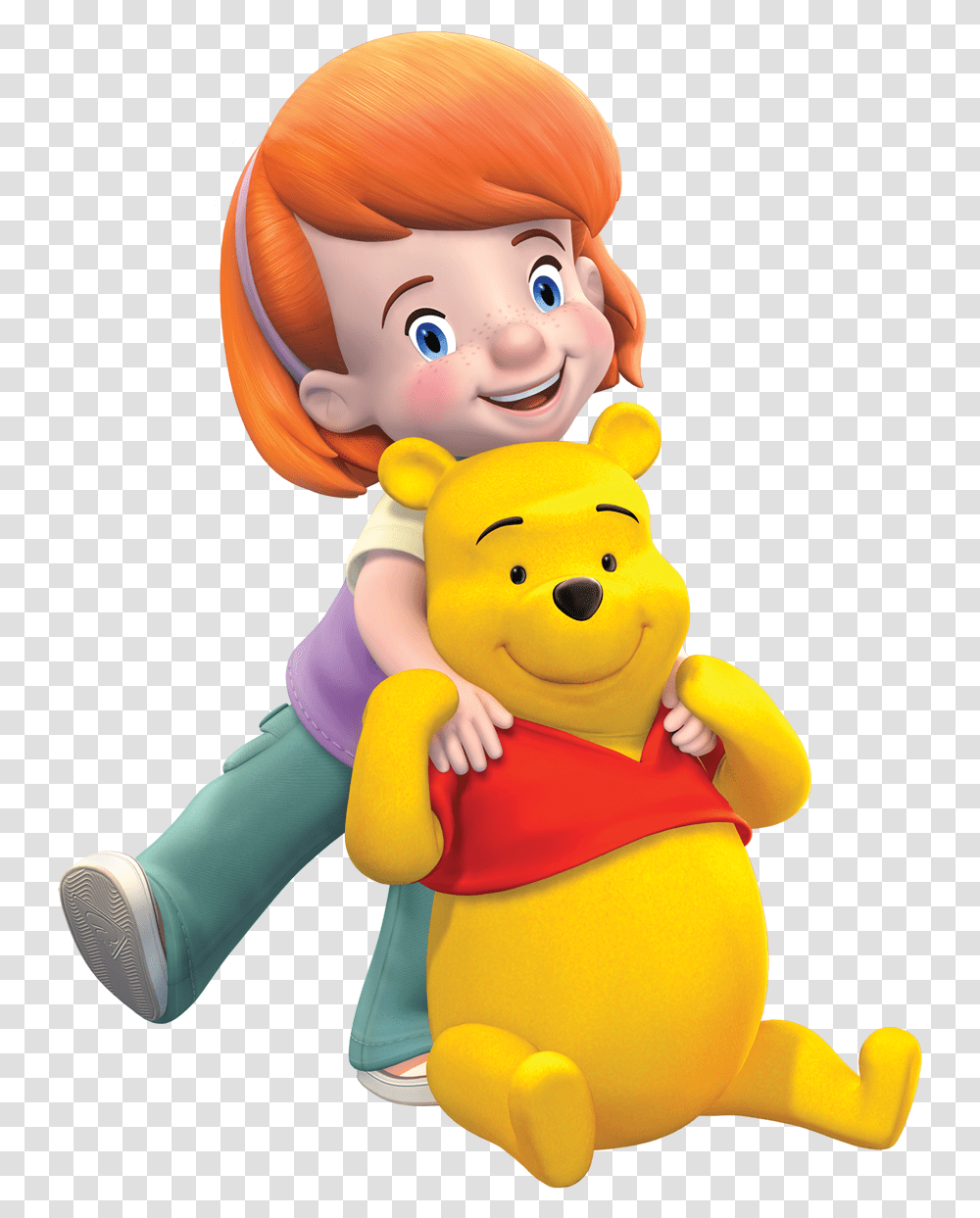 Winnie The Pooh My Friends Tigger And Pooh Pooh, Doll, Toy, Figurine, Person Transparent Png