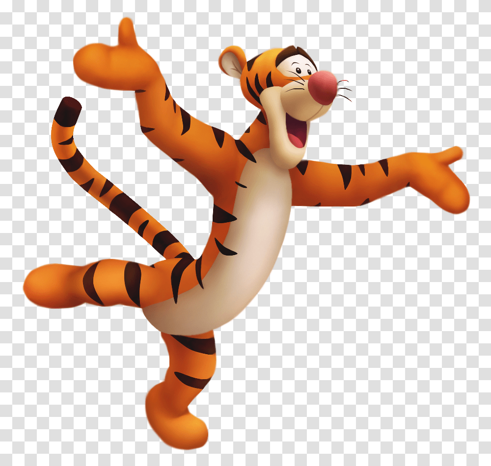 Winnie The Pooh Tigger Clipart Winnie The Pooh Tigger, Person, Human, Performer, Animal Transparent Png