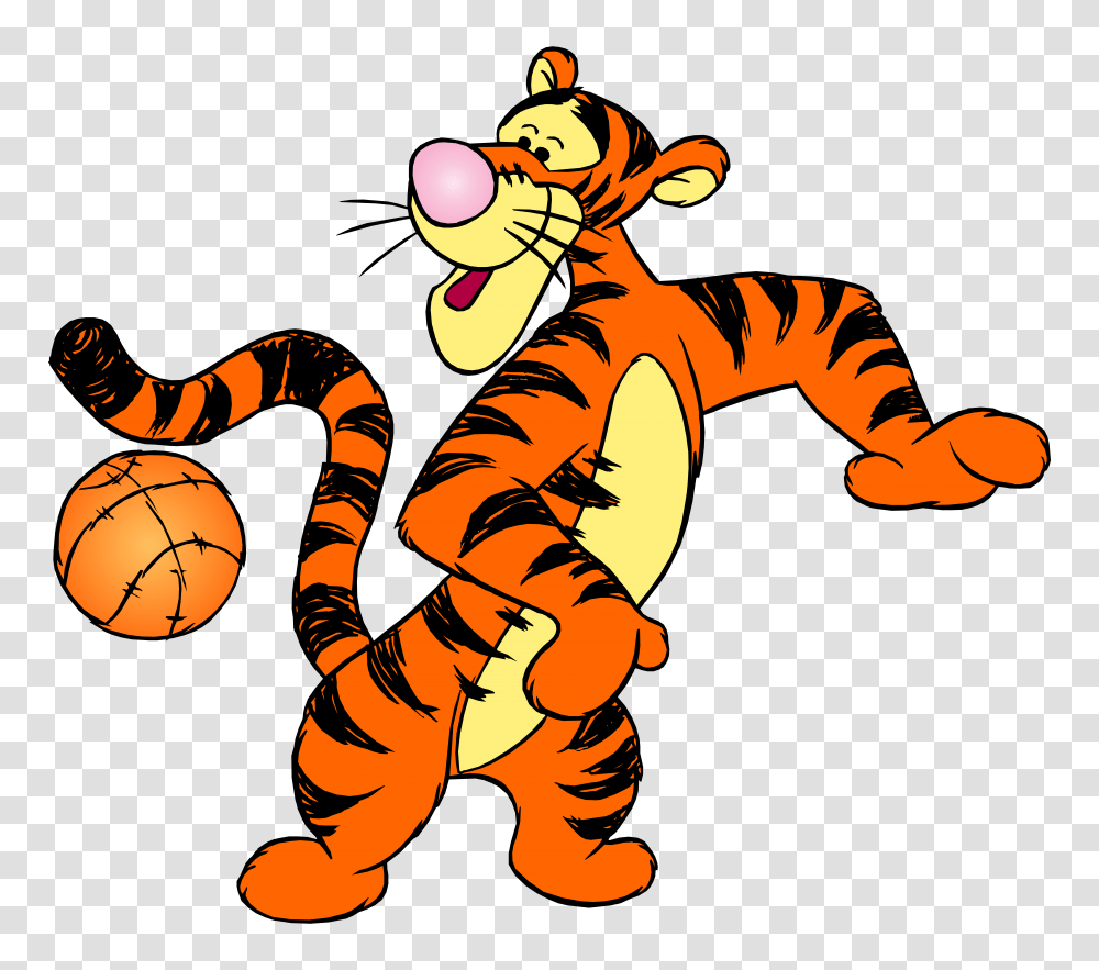 Winnie The Pooh Tigger With Ball Clip Art, Person, Human, Astronaut Transparent Png