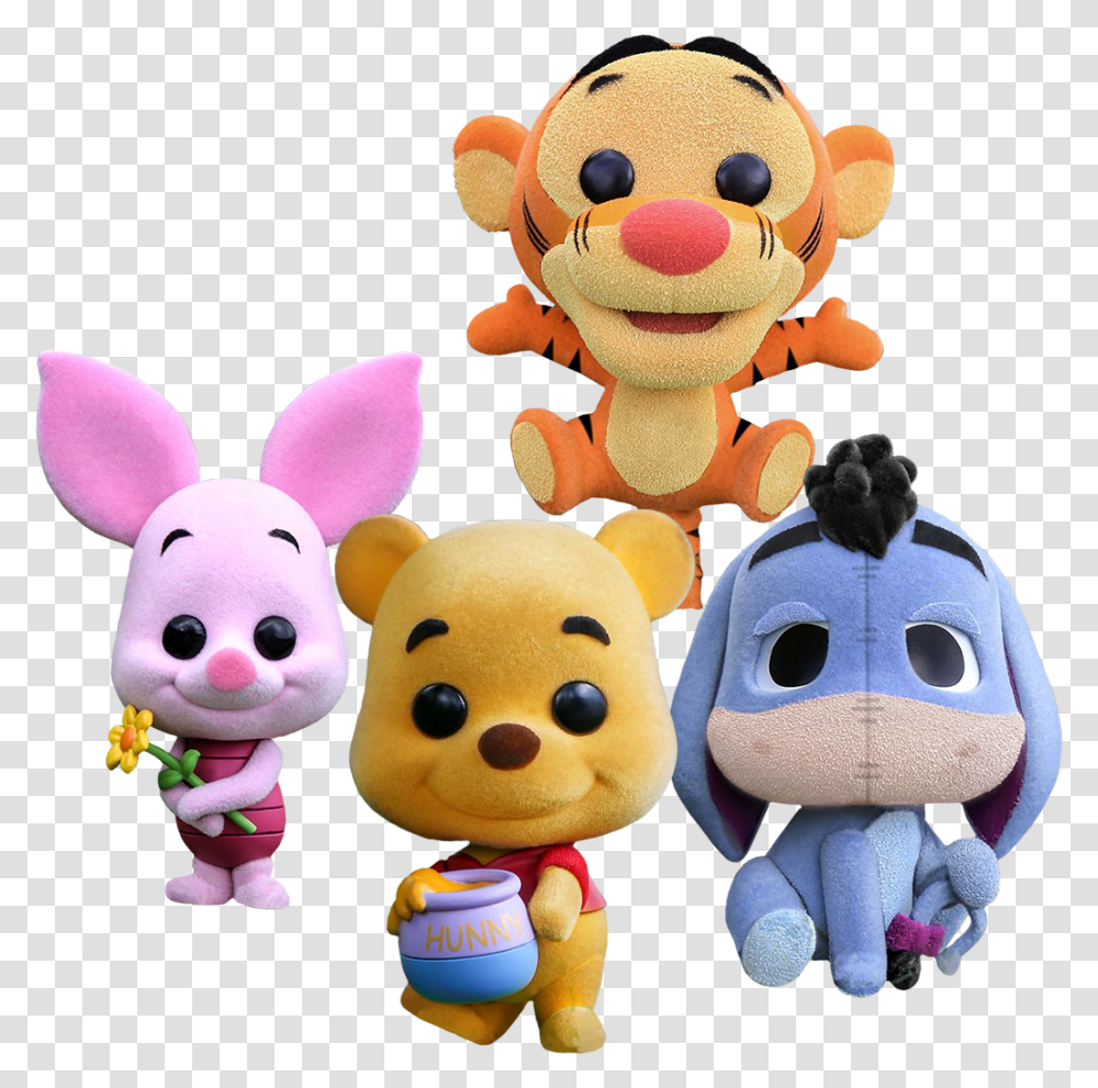 Winnie The Pooh Winnie Pooh Cosbaby Hot Toys, Doll, Figurine, Plush, Head Transparent Png