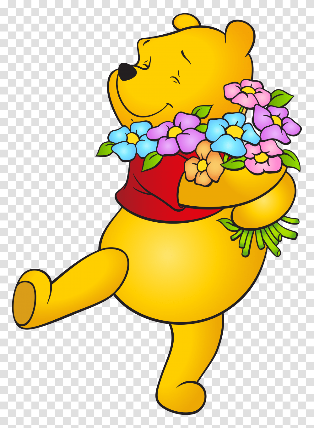 Winnie The Pooh Winnie The Pooh Gopher Eeyore Piglet, Floral Design, Pattern Transparent Png