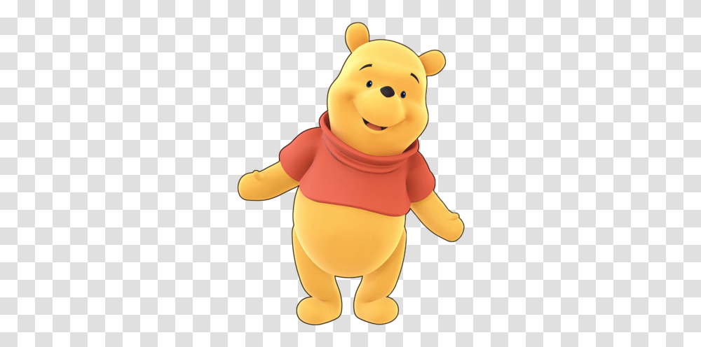 Winnie The Pooh Winnie The Pooh Kingdom Hearts Stuck, Toy, Plush, Figurine, Animal Transparent Png