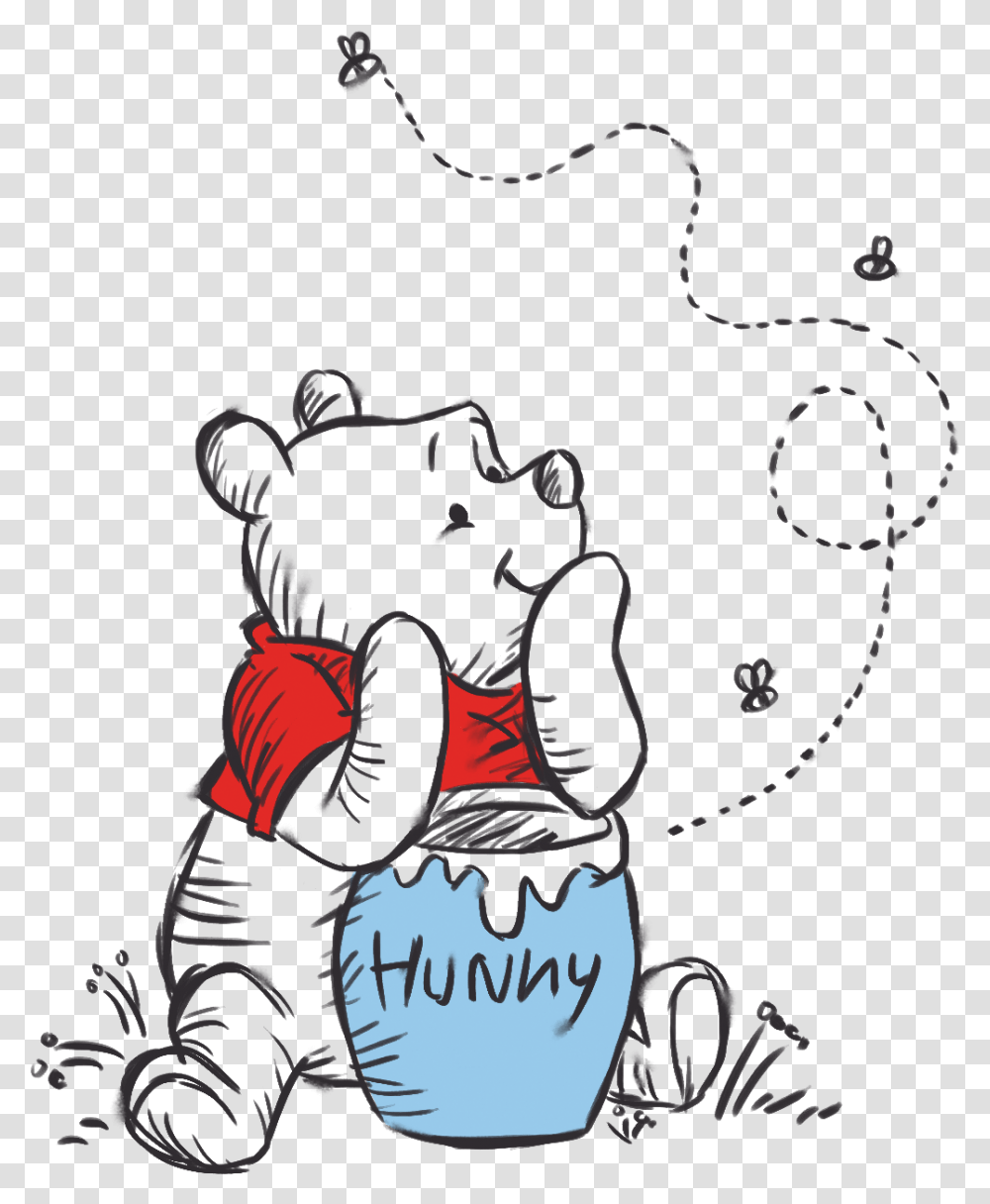 Winnie The Pooh Winnie The Pooh Winnie The Pooh Diary 2020, Label Transparent Png