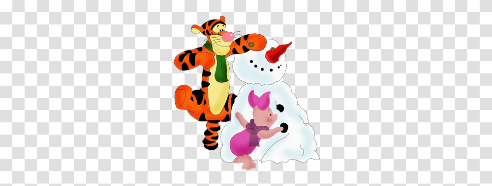 Winnie The Pooh Xmas, Nature, Outdoors, Snow, Snowman Transparent Png