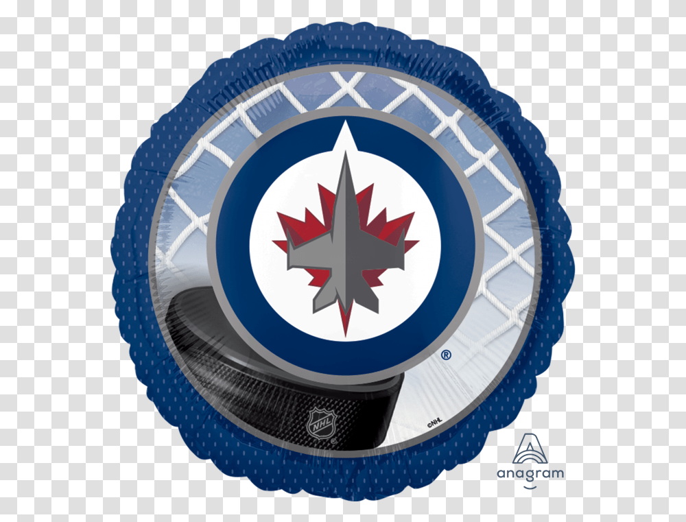 Winnipeg Jets Logo Winnipeg Jets Vs Edmonton Oilers, Leaf, Plant, Wristwatch Transparent Png