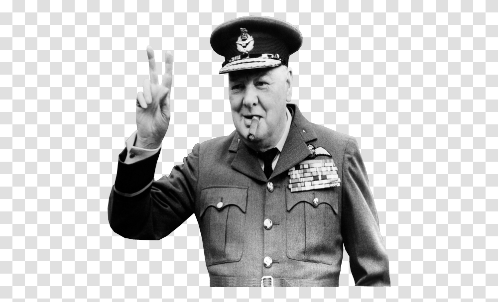 Winston Churchill Background Image Winston Churchill No Background, Person, Human, Officer, Military Uniform Transparent Png