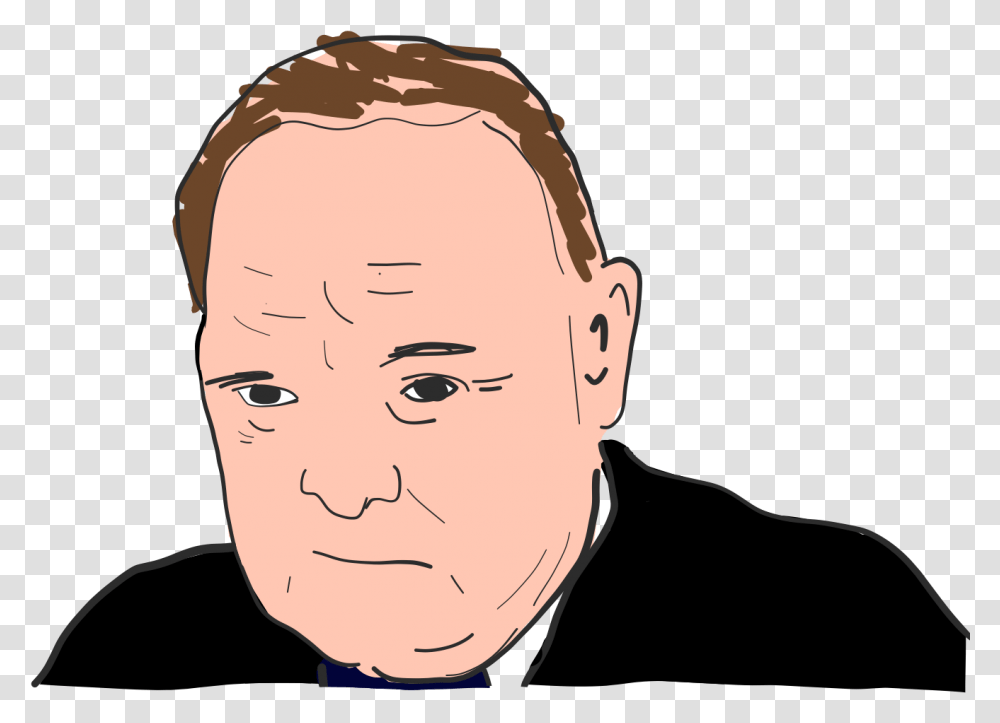 Winston Churchill, Head, Face, Person, Human Transparent Png