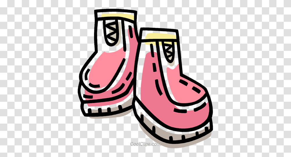 Winter Boots Royalty Free Vector Clip Art Illustration, Apparel, Footwear, Shoe Transparent Png