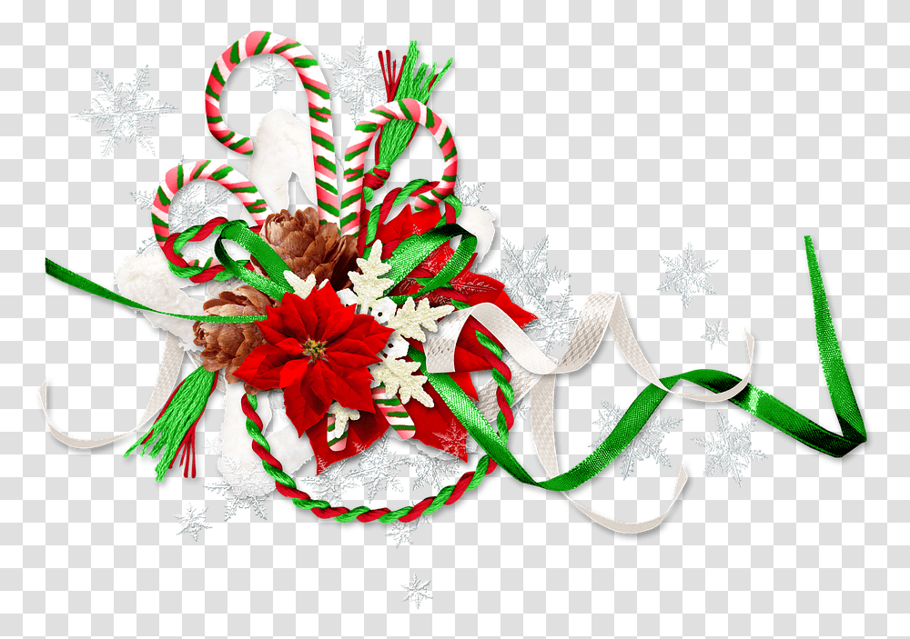 Winter Christmas New Year's Eve Ornament Christmas Day, Floral Design, Pattern Transparent Png