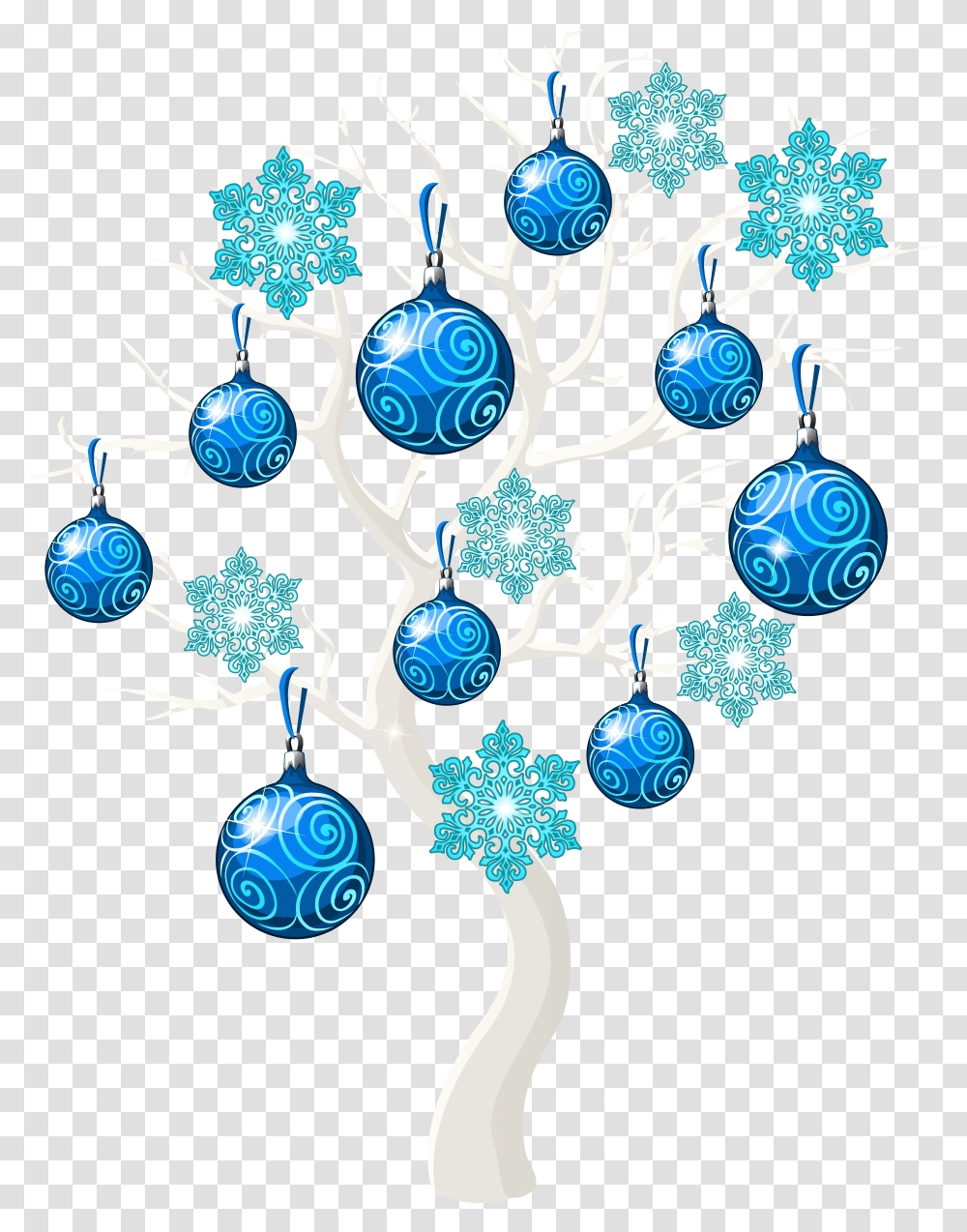 Winter Christmas Tree Clip Art Image Christmas Day, Sphere, Ornament, Pattern, Fractal Transparent Png