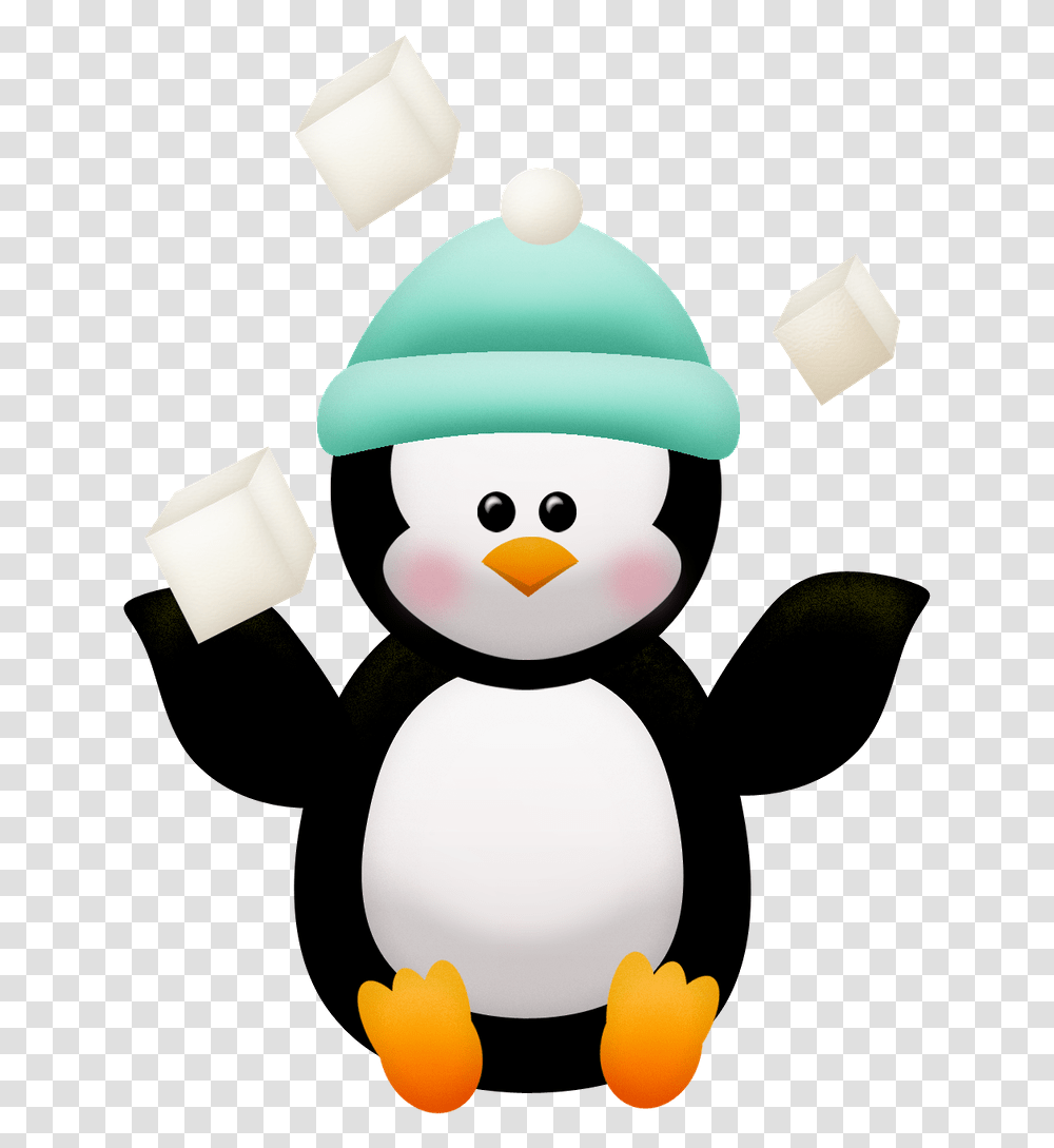 Winter Clipart Christmas Clipart Penguin Images Clipart Penguins, Snowman, Outdoors, Nature, Bird Transparent Png
