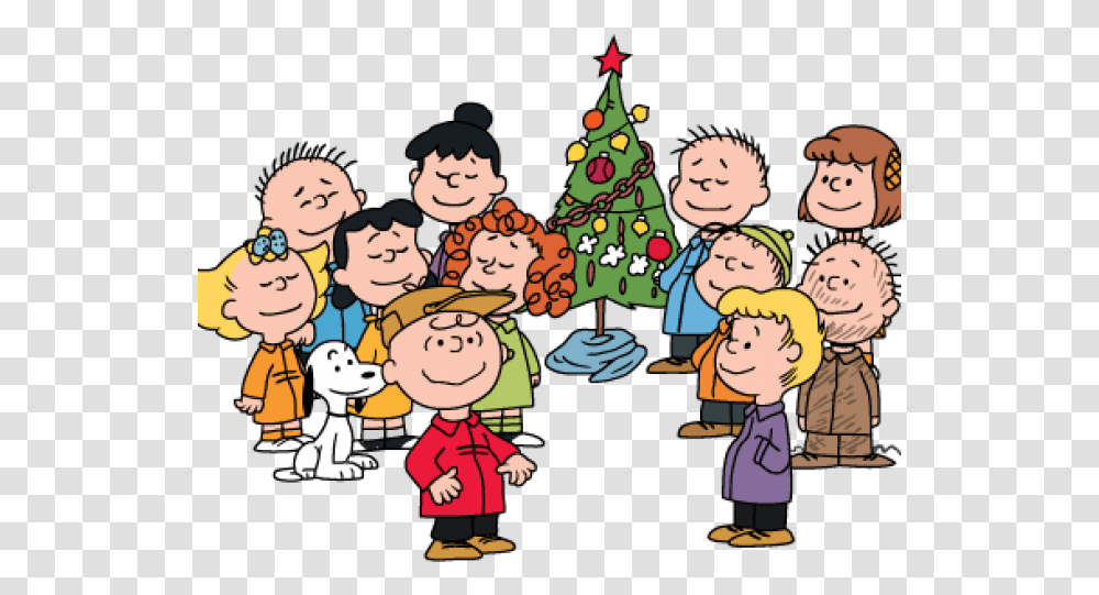 Winter Clipart Peanuts Charlie Brown Christmas Twins, Tree, Plant, Family, Doodle Transparent Png