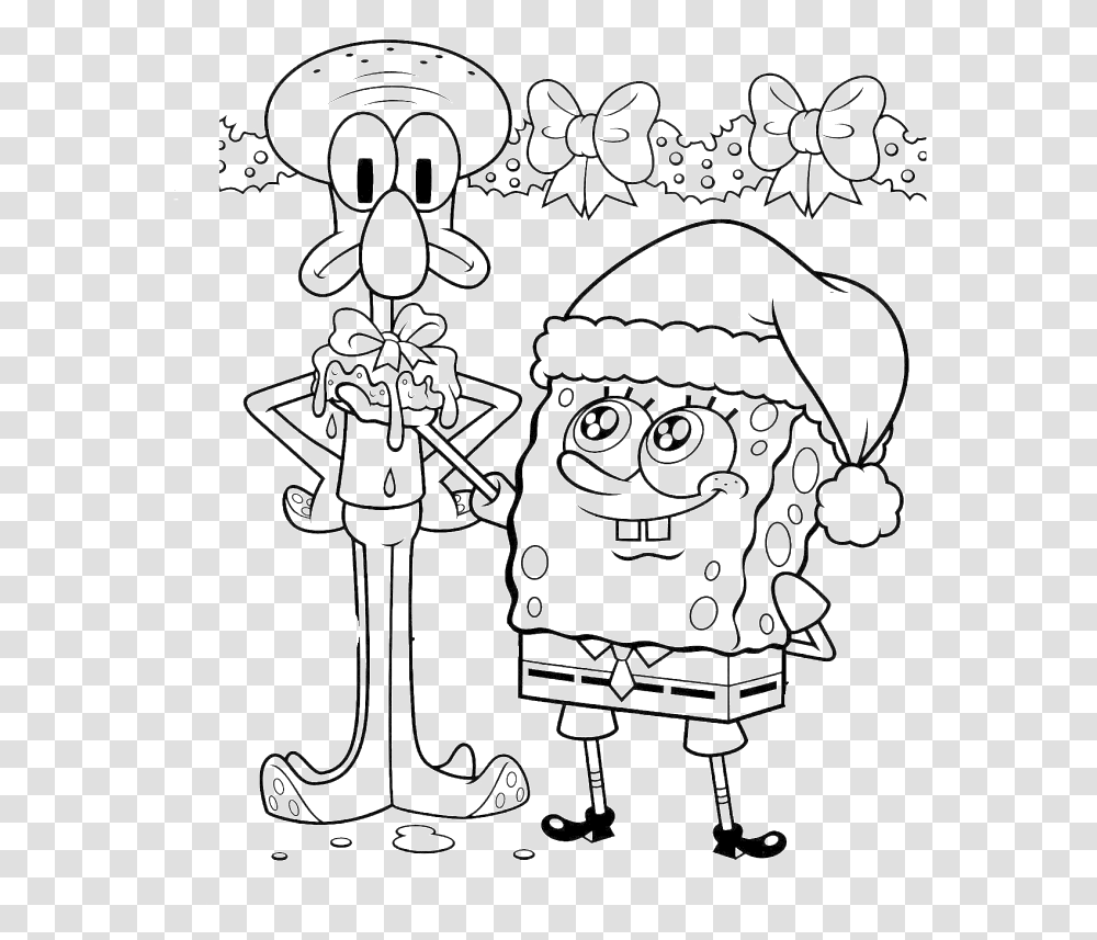 Winter Coloring Pages Spongebob, Accessories, Accessory Transparent Png