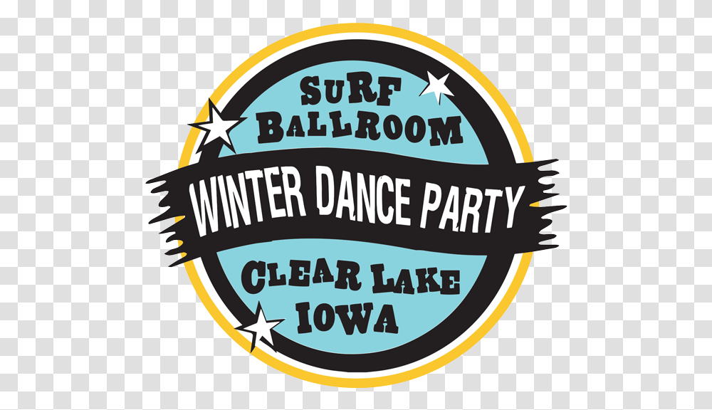 Winter Dance Party Clear Lake Ia Label, Text, Word, Logo, Symbol Transparent Png