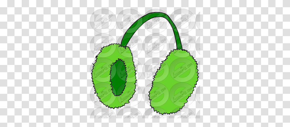 Winter Ear Muffs Clip Art, Green, Plant, Food, Vegetable Transparent Png