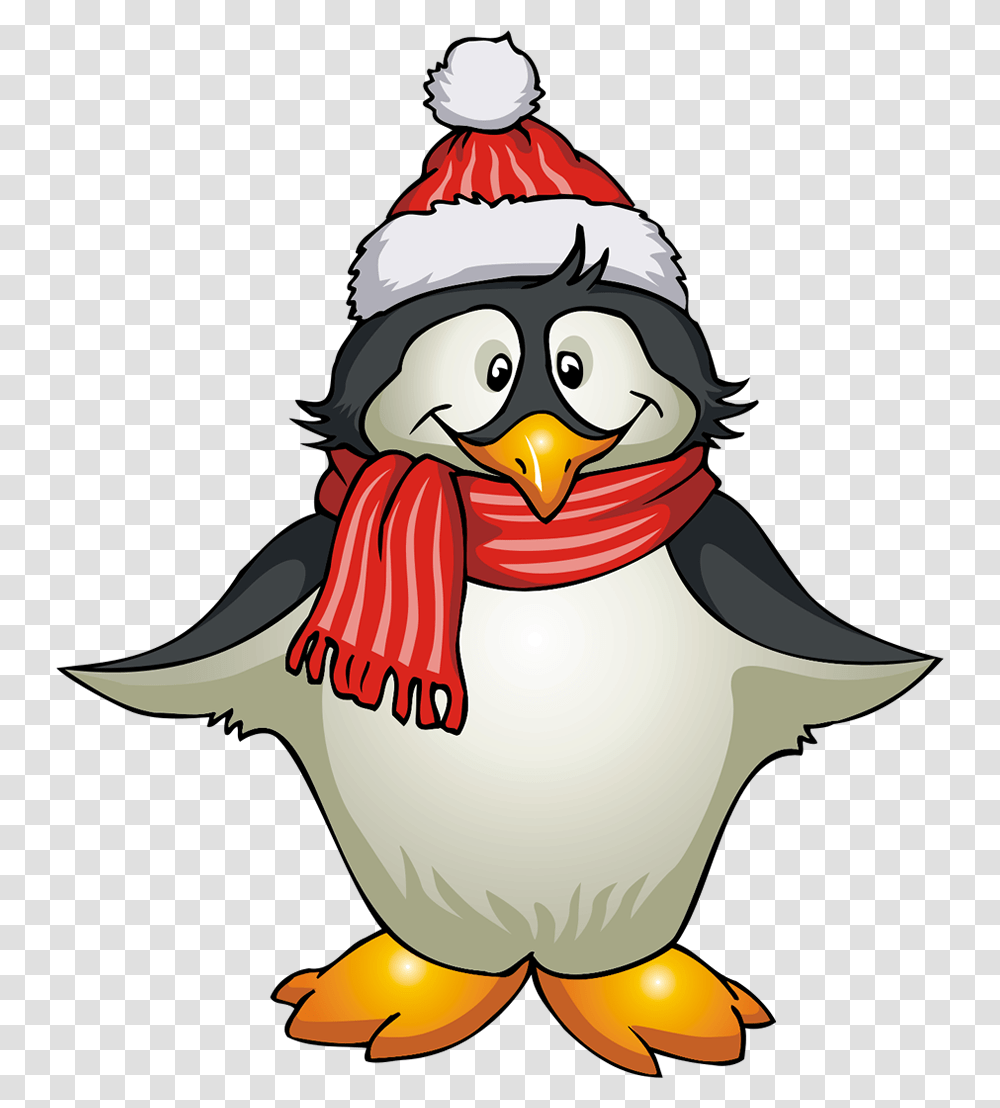 Winter Forest Animals Clipart Free, Bird, Penguin, Snowman, Outdoors Transparent Png