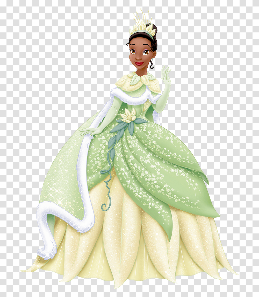 Winter Google Searrrch Disney Princess Tiana, Figurine, Toy, Doll, Barbie Transparent Png