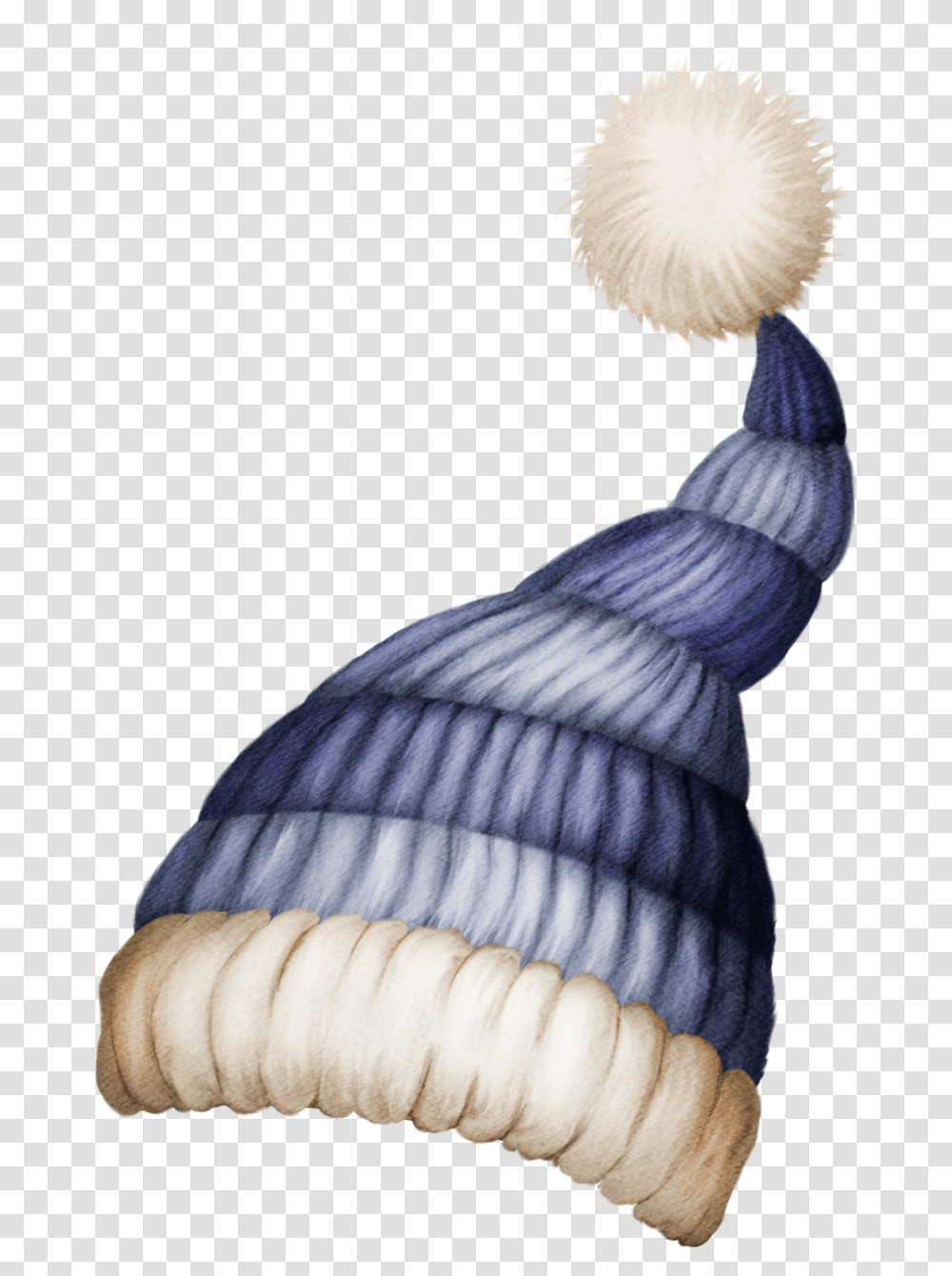 Winter Hat Clip Art Free Clipart Winter Hat, Clam, Seashell, Invertebrate, Sea Life Transparent Png