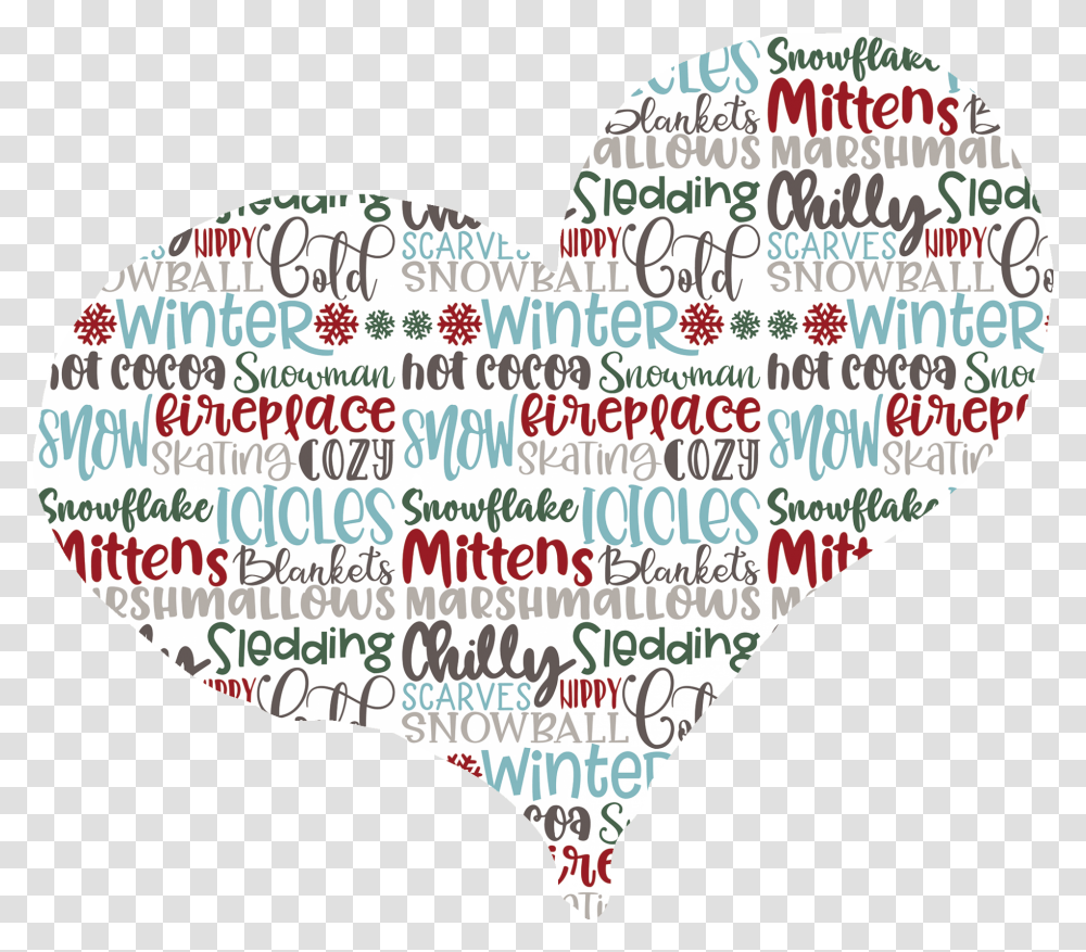 Winter Heart Free Stock Photo Lovely, Word, Label, Text, Clothing Transparent Png