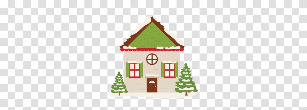 Winter House Wintersticker, Tree, Plant, Ornament, Christmas Tree Transparent Png