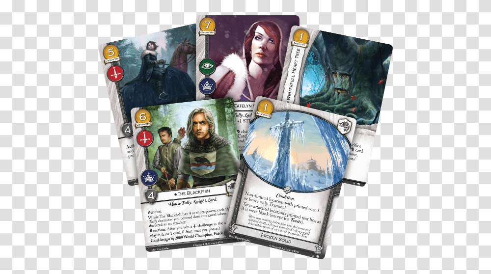 Winter Is Coming For Game Of Thrones The Card Second Game Of Thrones The Card Game Second Edition, Person, Dvd, Disk, Horse Transparent Png