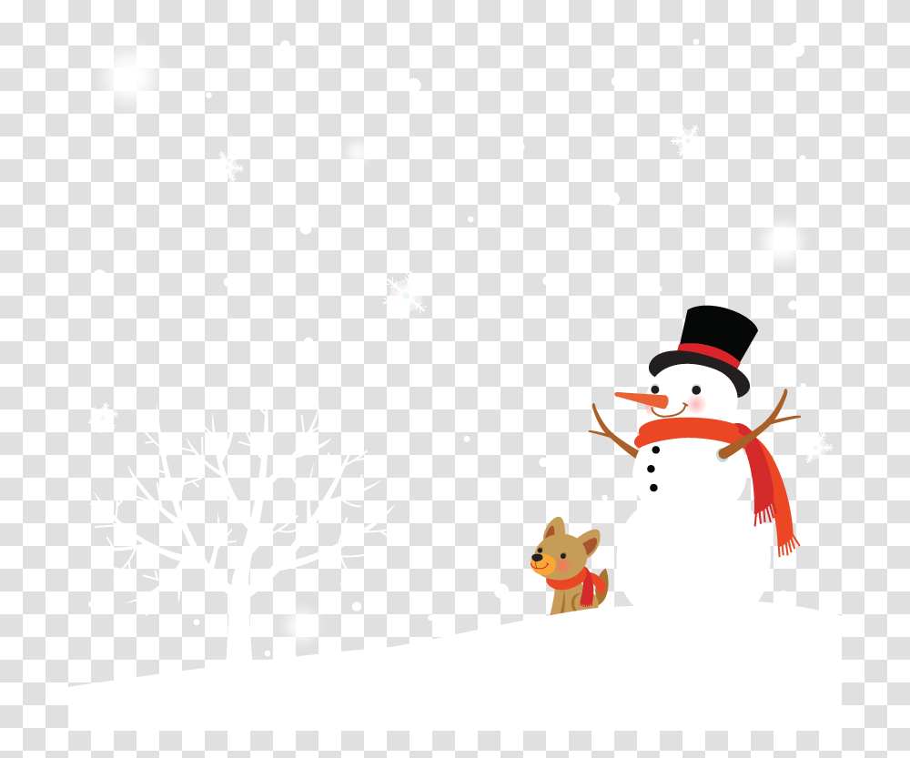 Winter Landscape Snowman, Nature, Outdoors Transparent Png