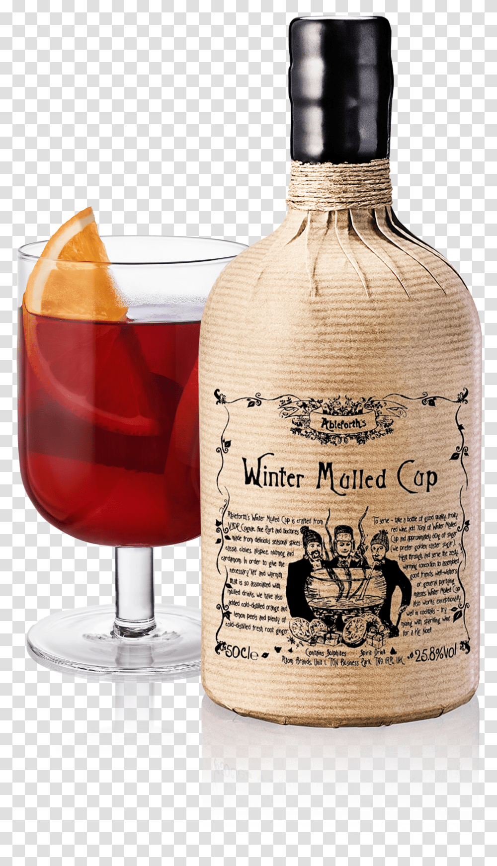 Winter Mulled Cup Amp Mulled Wine Glass Bottle Transparent Png