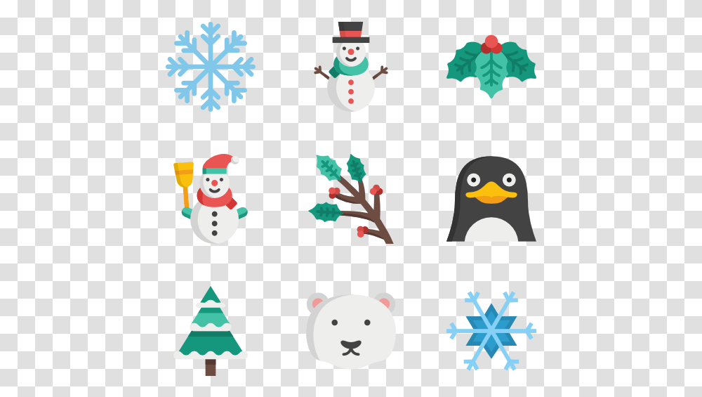 Winter Nature Symbol, Outdoors, Snowman, Bird, Animal Transparent Png