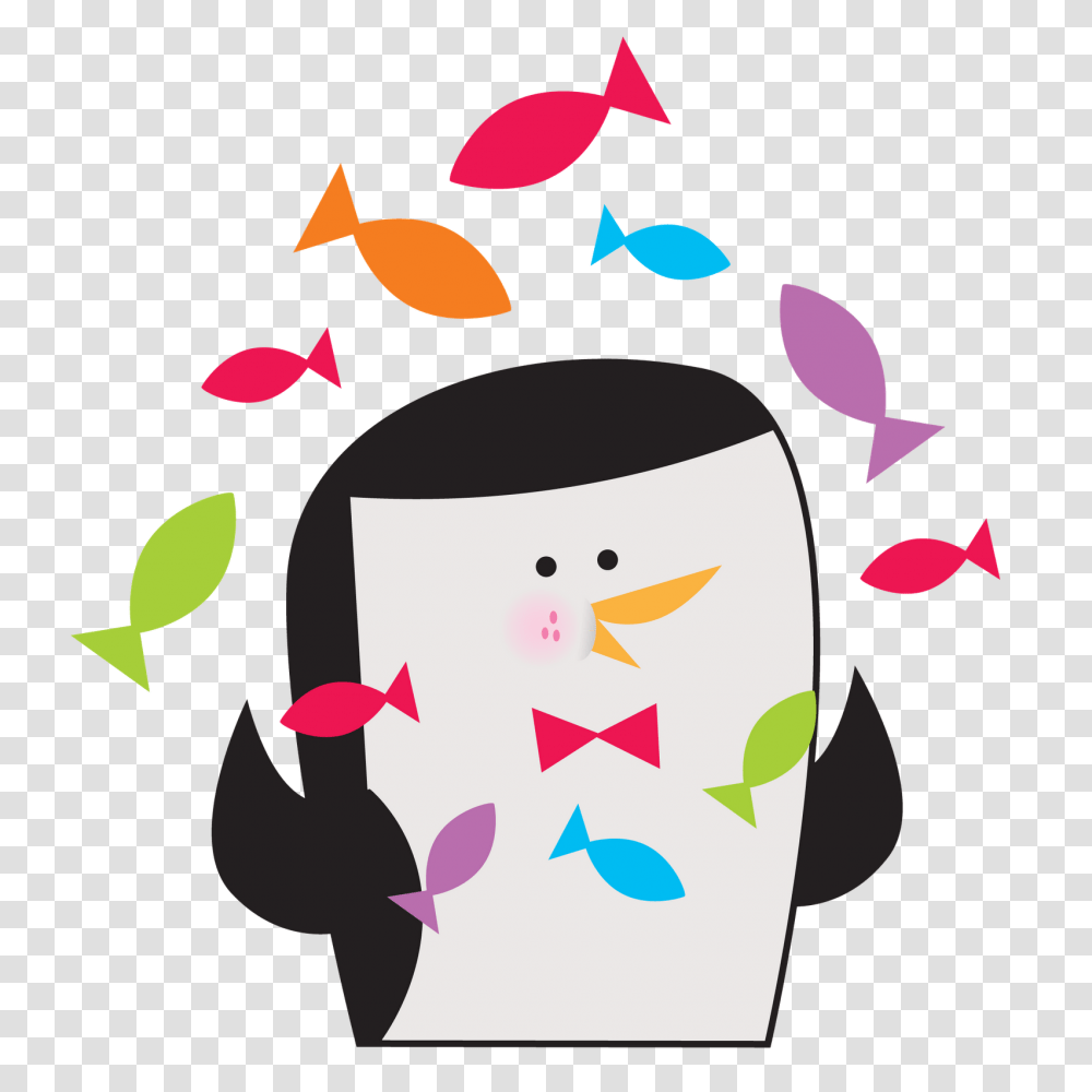 Winter Penguin Clipart, Petal, Flower, Plant, Blossom Transparent Png