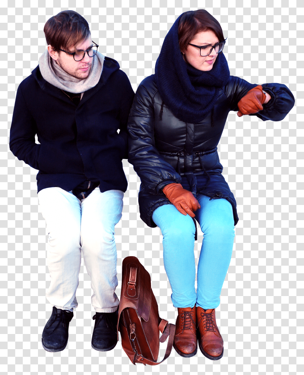 Winter Person Sitting, Apparel, Footwear, Boot Transparent Png