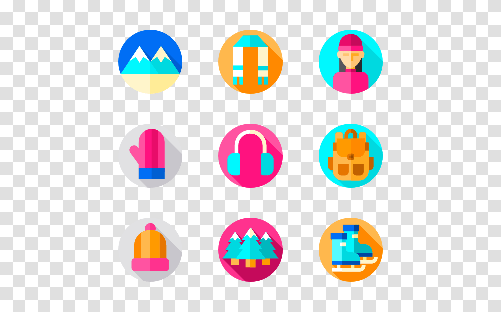 Winter Season Icon Packs, Lighting, Number Transparent Png