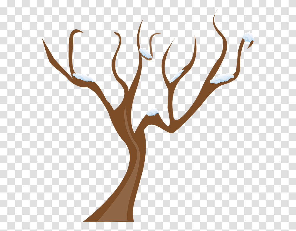 Winter Snow Clipart Cool, Antler Transparent Png
