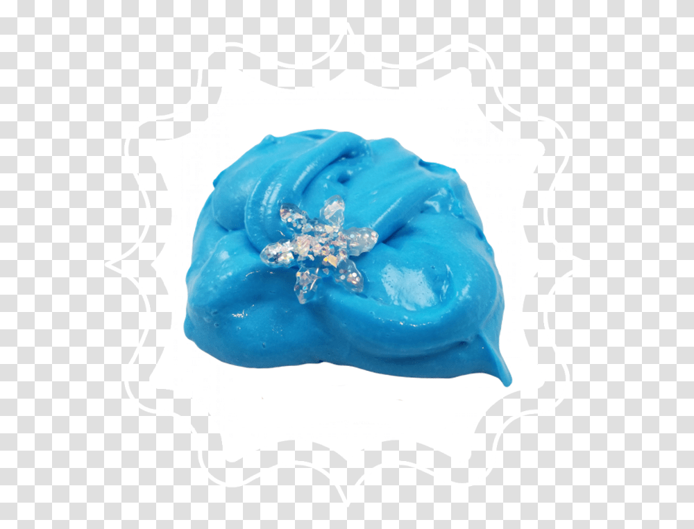 Winter Snowball Fluffy Slime Bag, Icing, Cream, Cake, Dessert Transparent Png